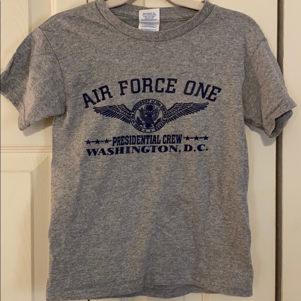 EUC Kids Air Force One Presidential Tee Size S